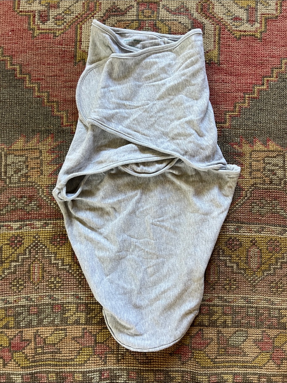aden + anais Light Gray Swaddle Wrap
